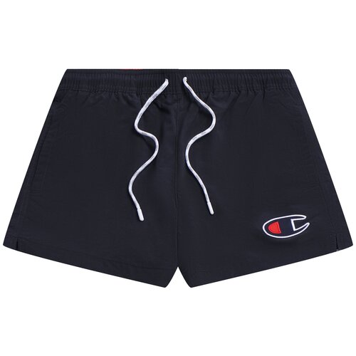 Шорты Champion Satin C Logo Swim Shorts / L черный  