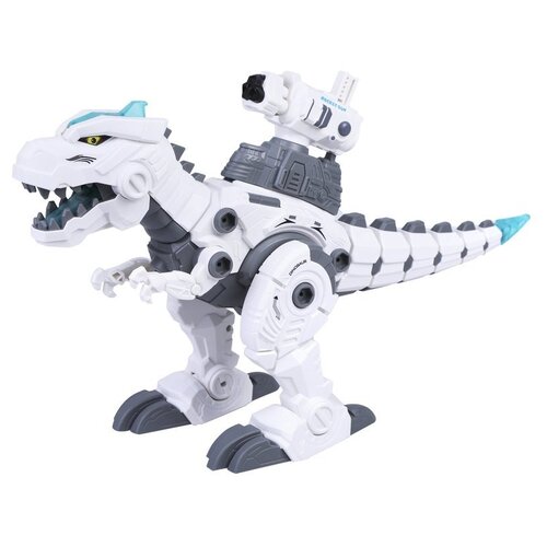Робот Rong Kai Динозавр 201146224, белый/голубой