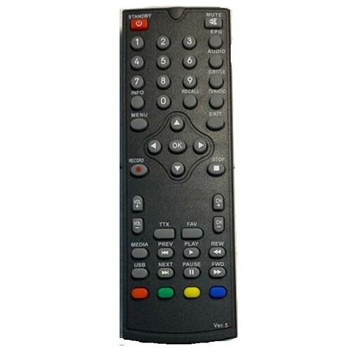 Пульт ДУ для ресивера Oriel No. 5 HD, Tesler DSR-07, DSR-10, DSR-05 DVB-T2