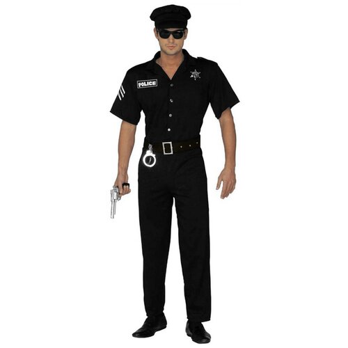 Карнавальные костюмы и аксессуары для праздника Полицеский (коп) служить и защищать мужской P4715 ChiMagNa L/XL (48-52 р. р)