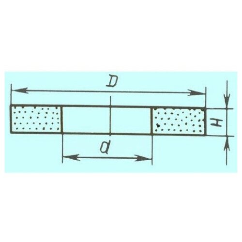 Круг ПП 400х 50х203 64С 25 СТ1 (GC F60 O) (ВАЗ) (шт)