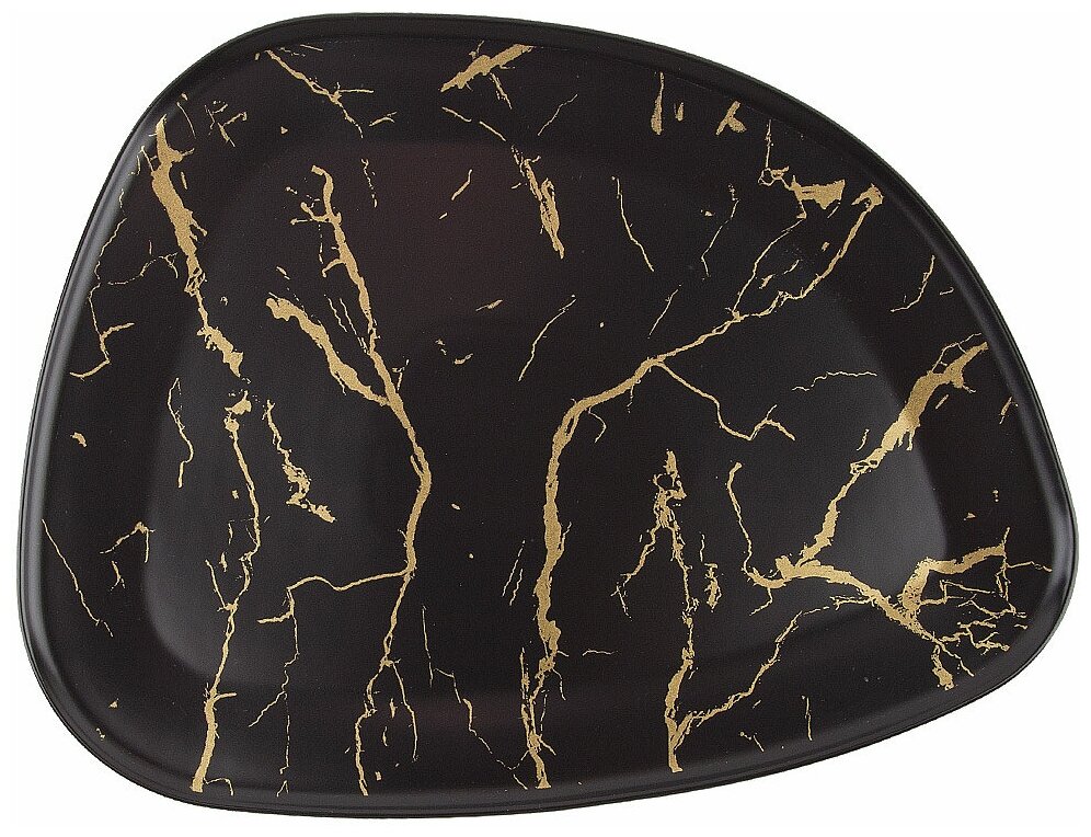 фото Nouvelle Home Блюдо сервировочное Мрамор