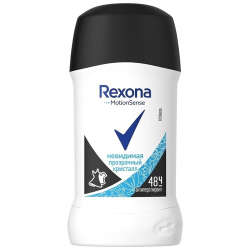 Антиперспт карандаш Прозрачный кристалл Rexona