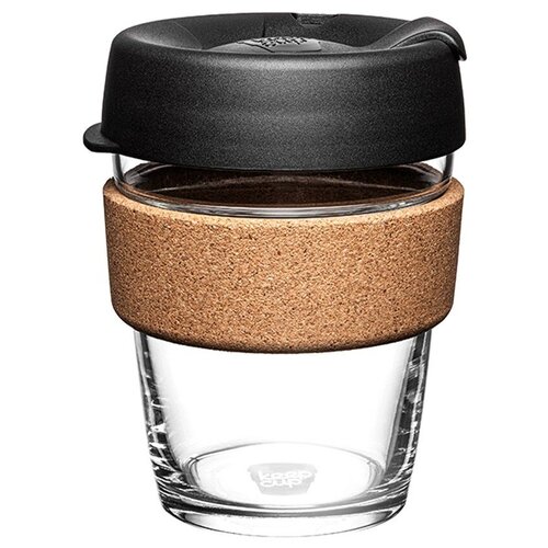 Кружка keepcup brew cork m 340 мл black