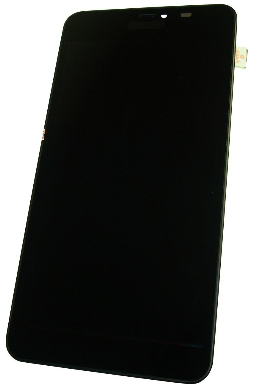 Дисплей (экран) в сборе с тачскрином для Microsoft Lumia 640 XL (RM-1067) черный