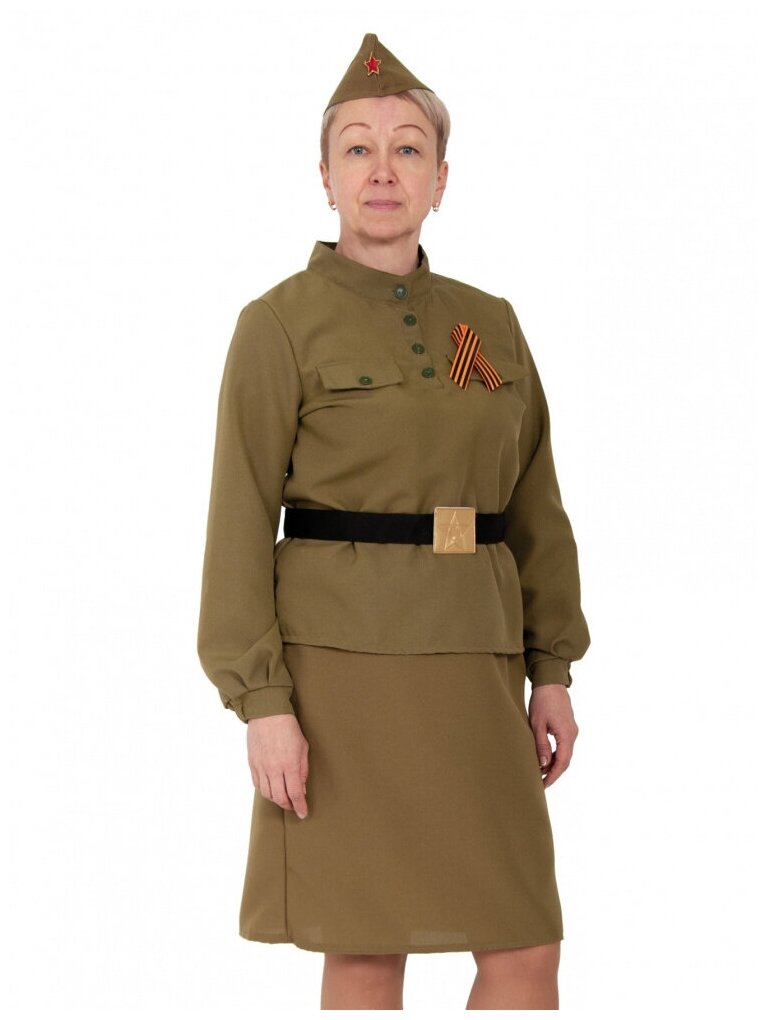 Женский костюм военной (9514)