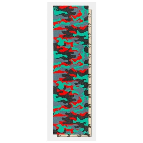 Шкурка dip GRIP Atomic Camo Perforated для скейтборда / самоката