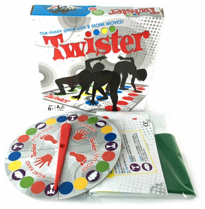 Hasbro Напольная игра "Twister" (оригинал, Hasbro)