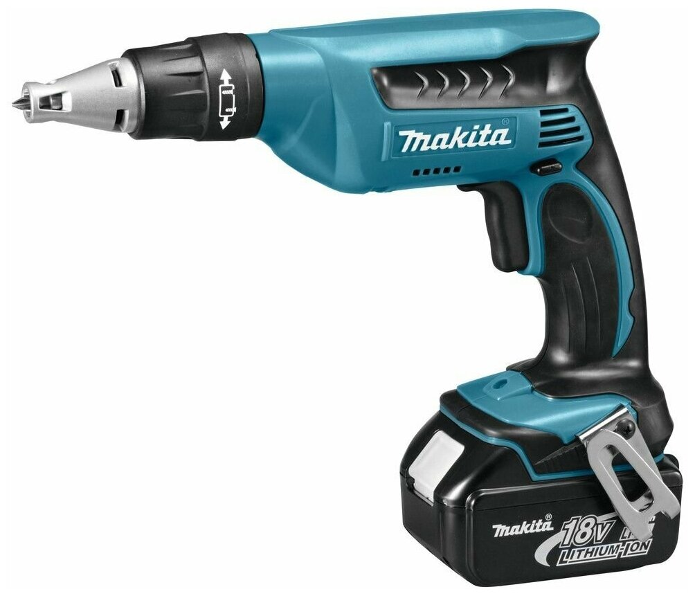 Аккумуляторный шуруповерт Makita DFS451RFE электроинструмент, подарок на день рождения мужчине, любимому, папе, дедушке, парню