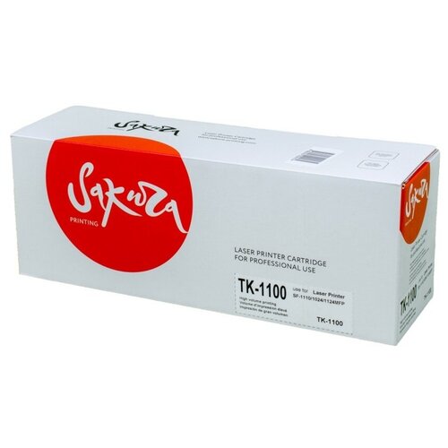 Картридж TK-1100 Black для принтера Куасера, Kyocera FS-1110; FS-1024 MFP; FS-1124 MFP картридж tk 18 h black для принтера куасера kyocera fs 1018 mfp fs 1020 d fs 1118 mfp