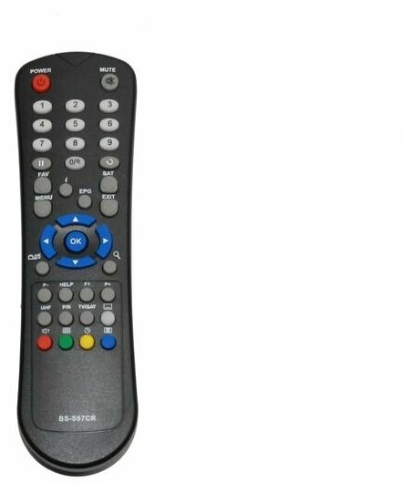 Пульт для ресивера Bigsat BS-S67CR (Euromax EM 777, EM 999) SAT, BOX / Amiko