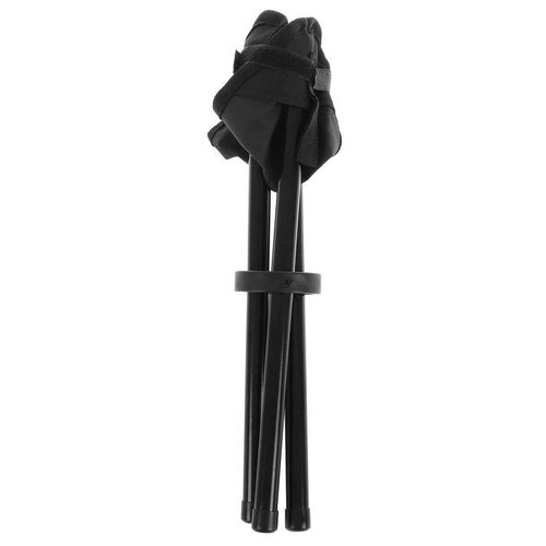 фото Стул туристический maclay , складной 22 х 20 х 30 см, до 60 кг, цвет темно-серый 5429658