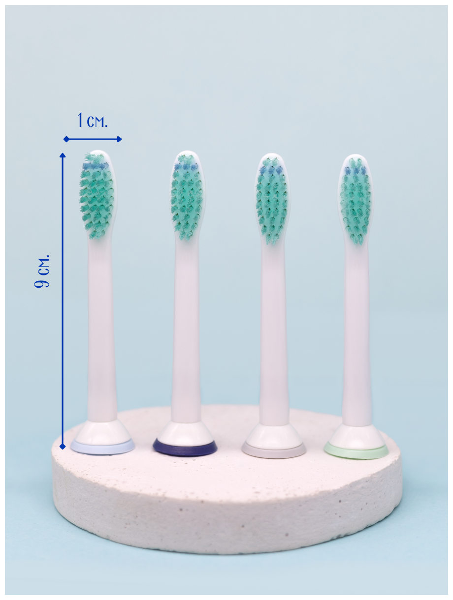 Насадки для ультразвуковой зубной щетки - фотография № 3