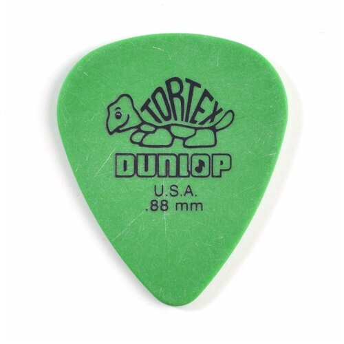 Медиаторы Dunlop 418P.88 Tortex Standard 0,88 мм набор из 12 шт медиатор dunlop 414r 88 tortex fin 0 88 мм 1 шт