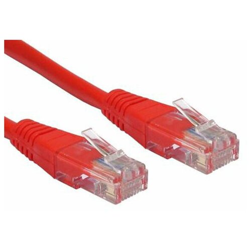 Сетевой кабель Ripo UTP cat.5e RJ45 0.5m Red 003-300019