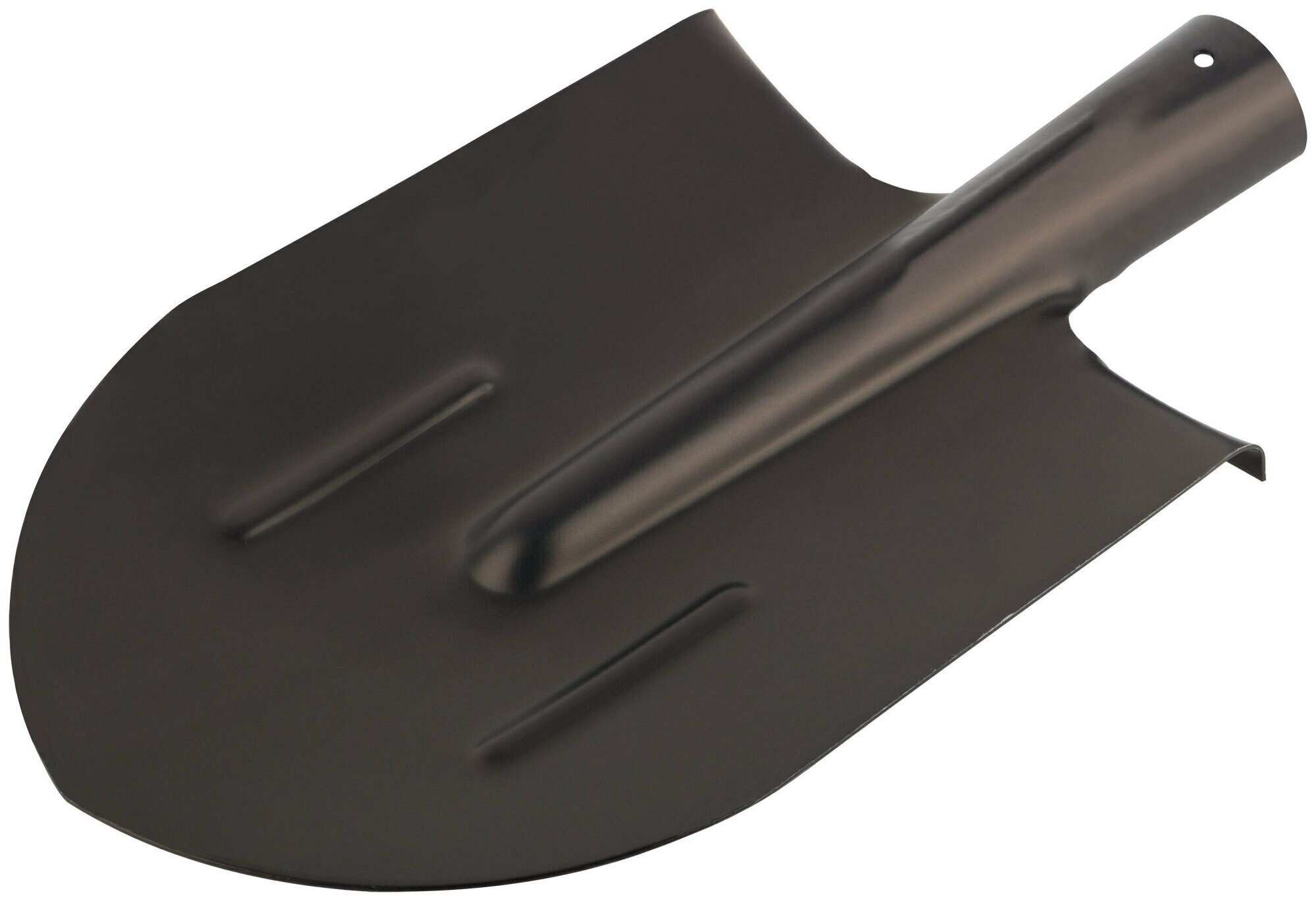 Лопата штыковая без черенка, облегченная, с ребрами жесткости 195х350 мм 77199 - фотография № 7