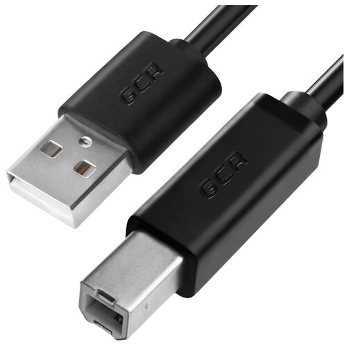 Аксессуар GCR USB 2.0 AM - BM 1.8m Black GCR-UPC5M-BB2S-1.8m