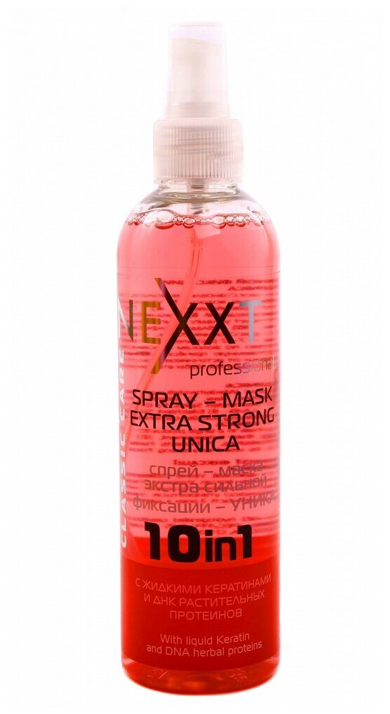 NEXPROF Спрей для укладки волос Уника 10 в 1 экстрасильная фиксация