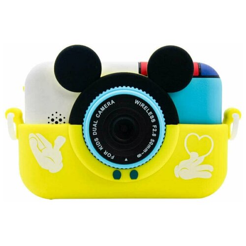Детский фотоаппарат Mickey Mouse желтый 258500₽