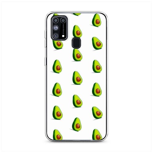 фото Силиконовый чехол "avocados emoji" на samsung galaxy m31 / самсунг галакси м31 case place