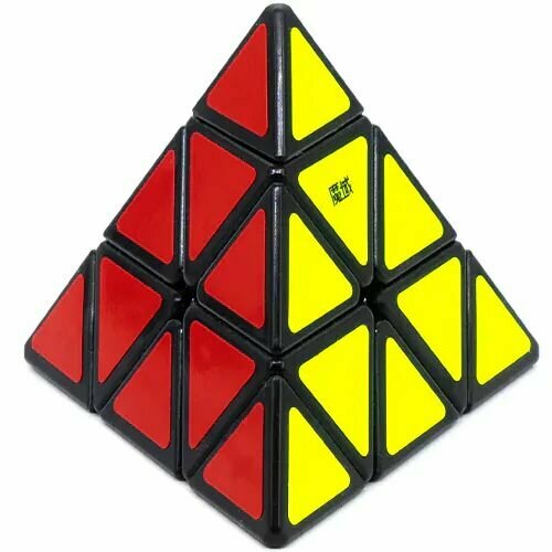 Пирамидка рубика 3x3 MoYu Pyraminx Черный / Головоломка для подарка головоломка moyu pyraminx черный