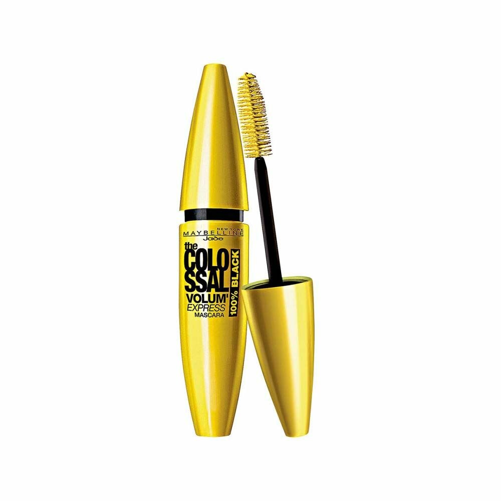 Maybelline New York Тушь для ресниц The Colossal Volum Express 100% Black , ультрачерная