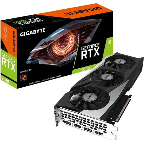 Видеокарта Gigabyte GeForce RTX 3060 GAMING 12G