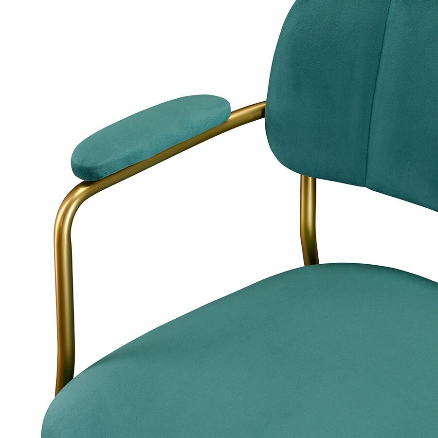 Кресло eirill, велюр, темно-зеленое Bergenson Bjorn - фото №17