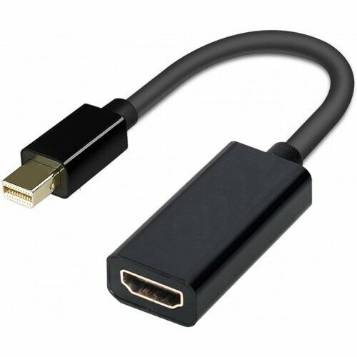 KS-is переходник KS-509 Адаптер miniDP M на HDMI 15 F переходник адаптер ks is usb c m в dp m ks 514 1 8 м 1 шт черный серебристый