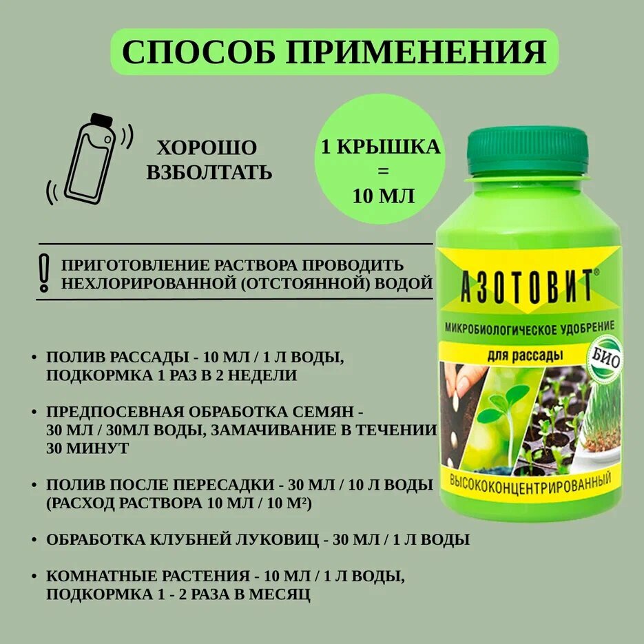 CACTUS Азотовит 220 мл Наша Дача - фото №2