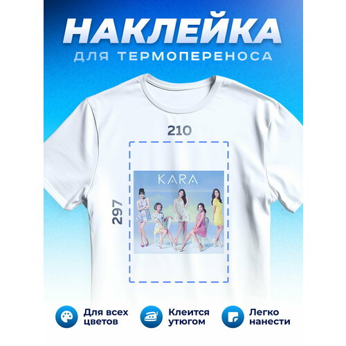 Термонаклейка для одежды наклейка Кара Kara k-pop_0024