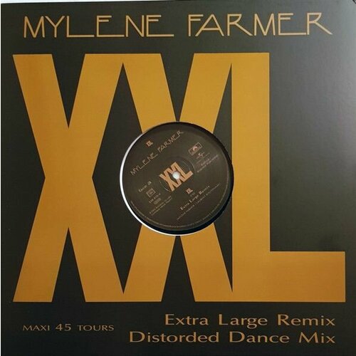 Mylene Farmer - XXL (LP Polydor, 45 RPM, Франция 2017, SS) часы из винила redlaser mylene farmer милен фармер готье vw 10224