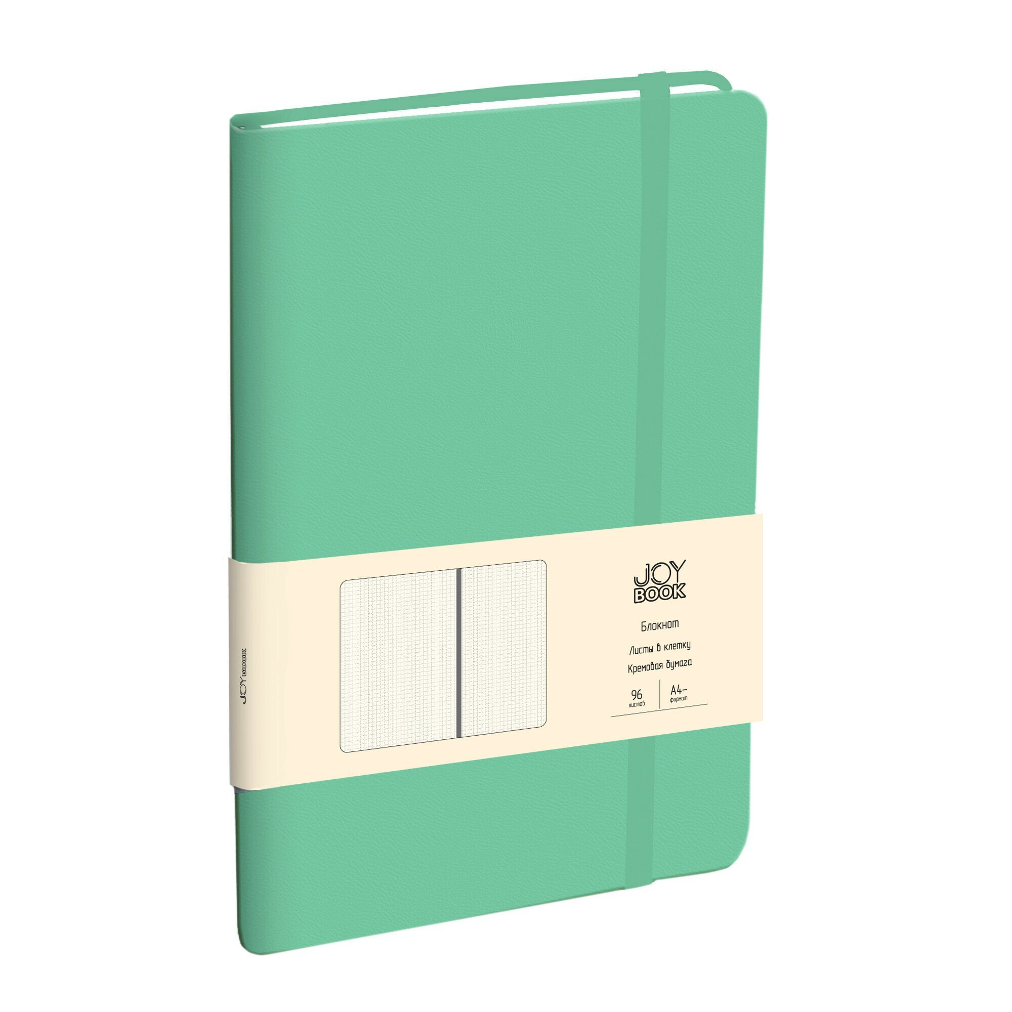 Блокнот "Joy Book. Мятный сорбет" (96 листов, А4-, клетка) (БДБК4963435) Канц-Эксмо - фото №3