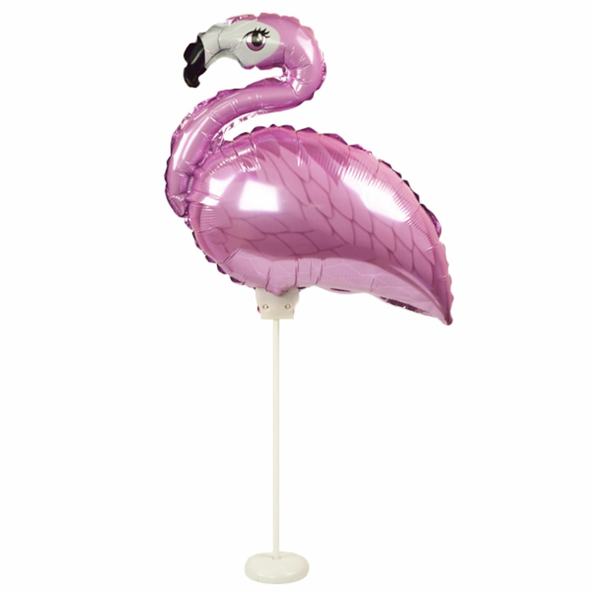 Фигура Фламинго PINK на подставке 35см х 43см