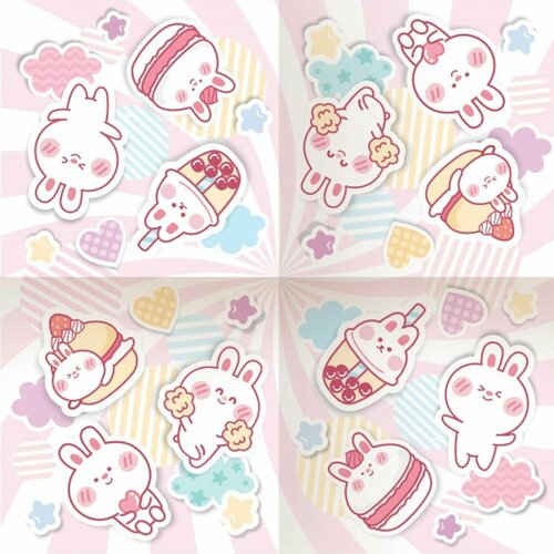 Салфетки Каваи 33см X 33см 12шт