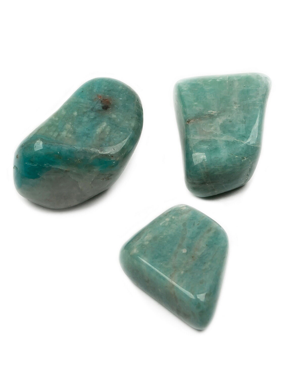 Камень Амазонит AA L, 3 шт. , натуральный минерал в коллекцию.
