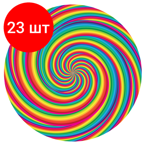 Комплект 23 шт, Пазл 77 эл. ТРИ совы Цветная бесконечность