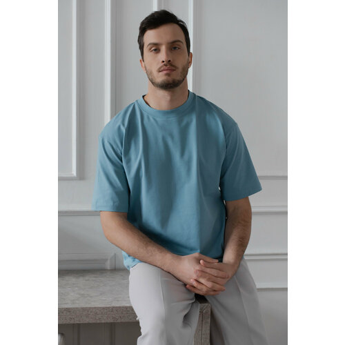 Футболка ENDY KÓCH, размер L, синий, голубой