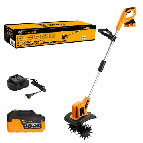 Культиватор аккумуляторный DEKO DKET20V 20В 1x40Ач 9990₽
