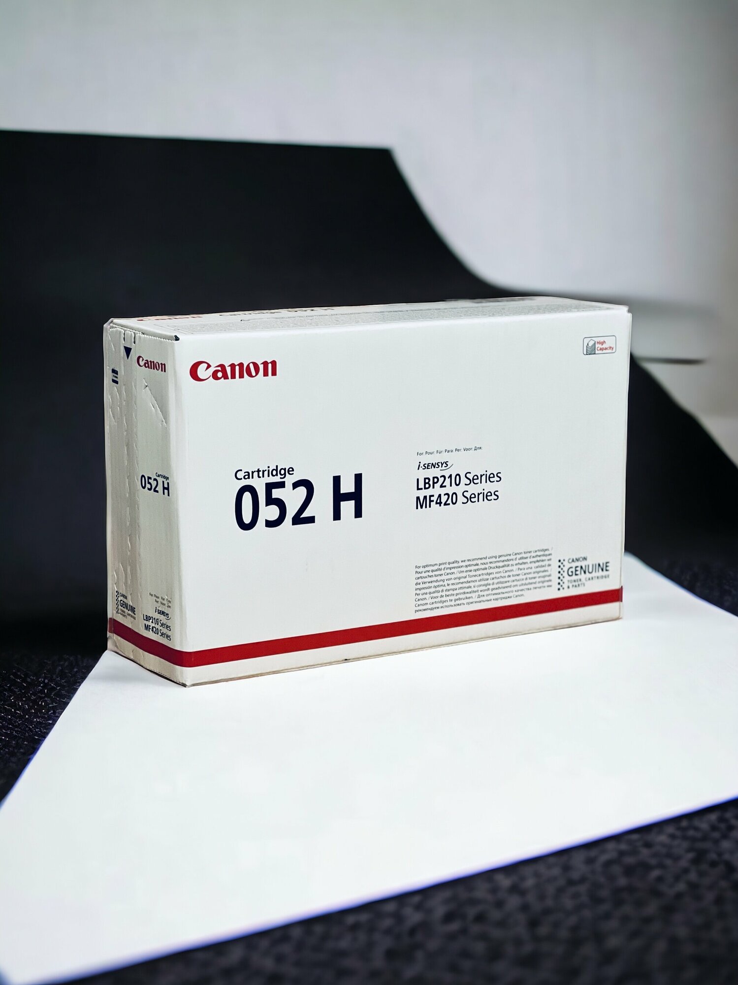 Картридж Canon 052H (2200C002), 9200 стр, черный