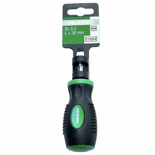 Отвёртка шлицевая HIKOKI (HITACHI) SL6.5*38мм