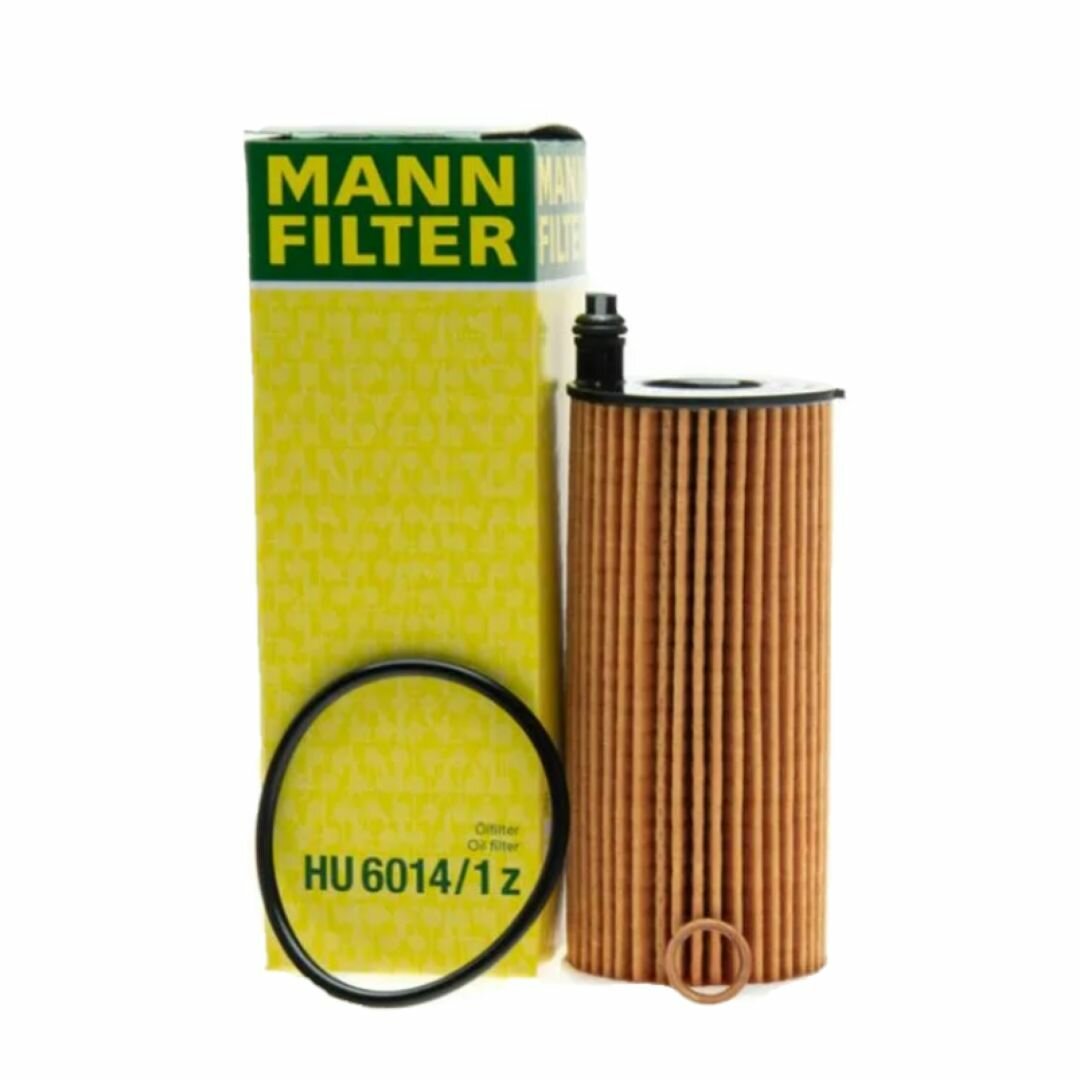 Фильтр масляный MANN-FILTER HU 6014/1 Z, BMW, 11428575211