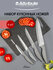 Набор ножей ATTRIBUTE "KNIFE STONE" 4 предмета, нержавеющая сталь...