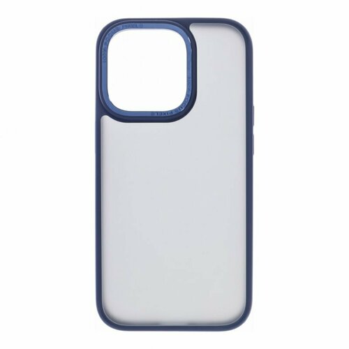 Силиконовый чехол Hoco Golden shield для Apple iPhone 14 Pro, синий прозрачный силиконовый чехол hoco для iphone 14 pro