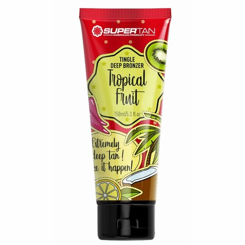 Крем для солярия Tropical Fruits 150 мл бронзатор с тингл эффектом для загара excited tingle extra bronzer бронзатор 150мл