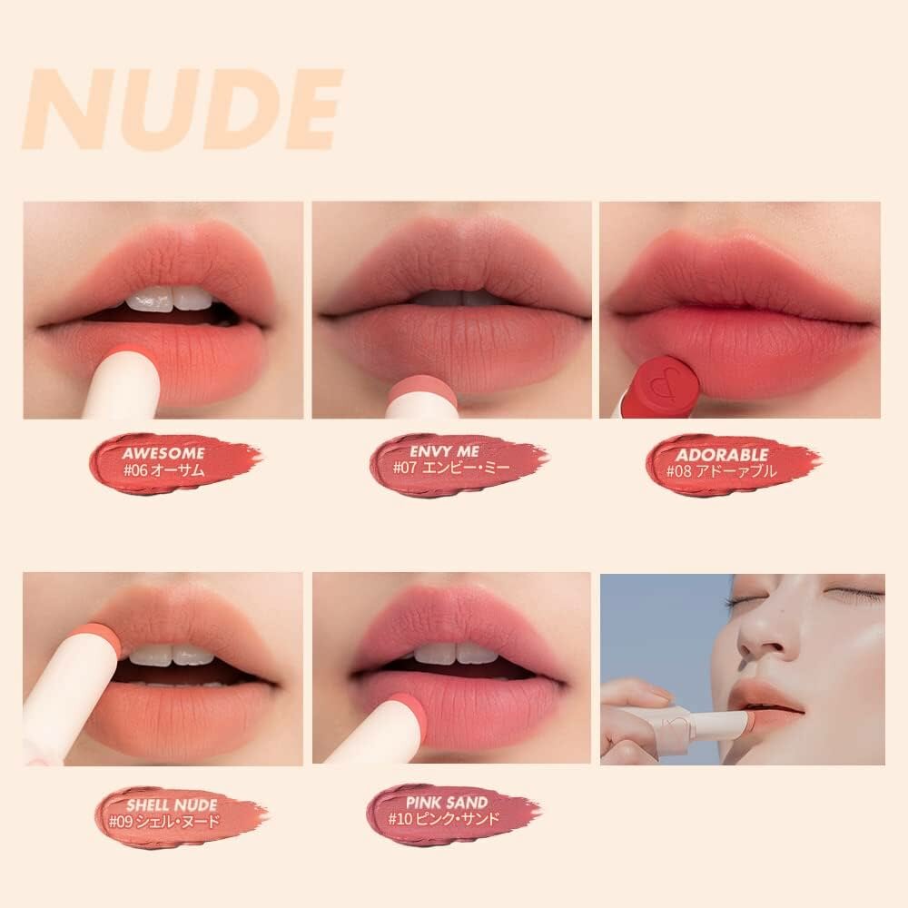 Помада для губ матовая 07 | ROM&ND Zero Matte Lipstick 07 Envy Me 3g