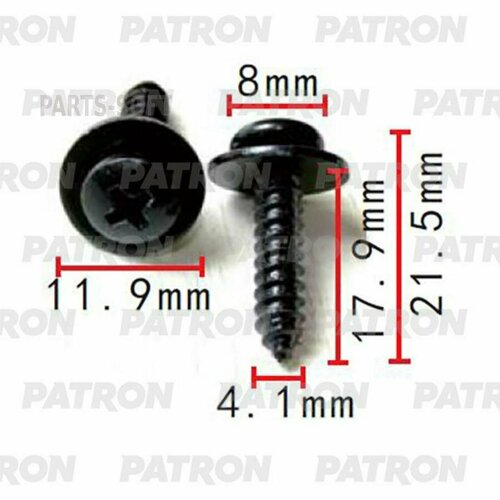 PATRON P37-2261 Саморез Применяемость: Саморез 4.1x21.5mm универсальный