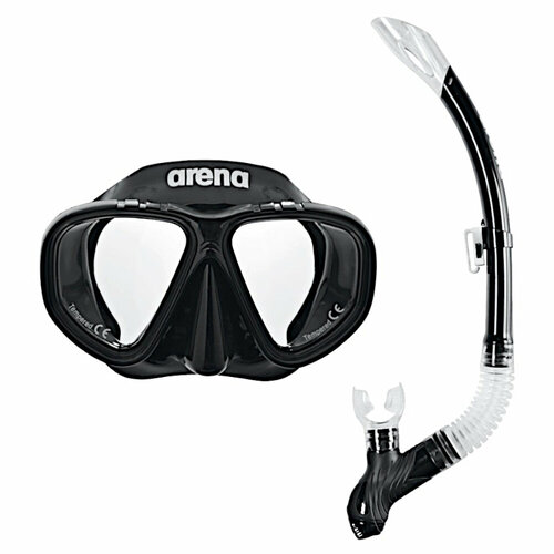 Маска и трубка ARENA Premium Snorkeling Set 002018 черный 002018505 5646₽