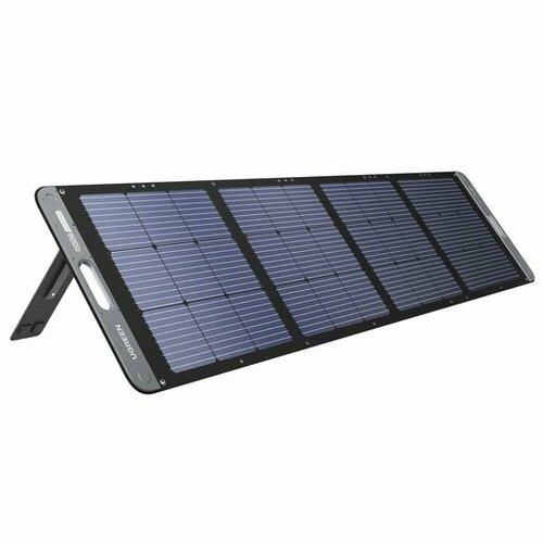 Солнечная панель портативная UGREEN SC100 (15114) Solar Panel 200 Вт. Цвет: темно-серый.