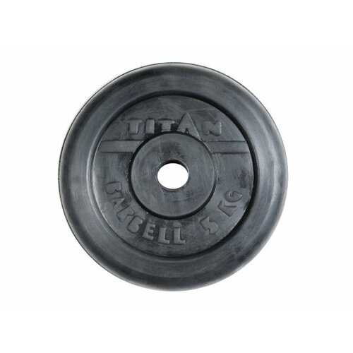 Диск для штанги обрезиненный Диаметр внутренний 26 мм Вес 5 кг 1819₽